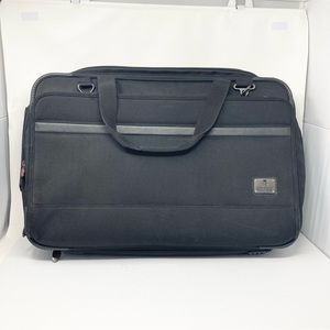 Gary Player Garment Suit‎ Travel Luggage Bag Black Nylon 23x16